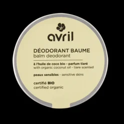 Avril Déodorant baume peaux sensibles Tiaré