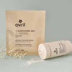 Avril Flacon pour shampooing sec en poudre