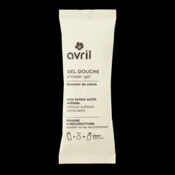 New Avril Gel douche en poudre à reconstituer parfum Douceur de coton