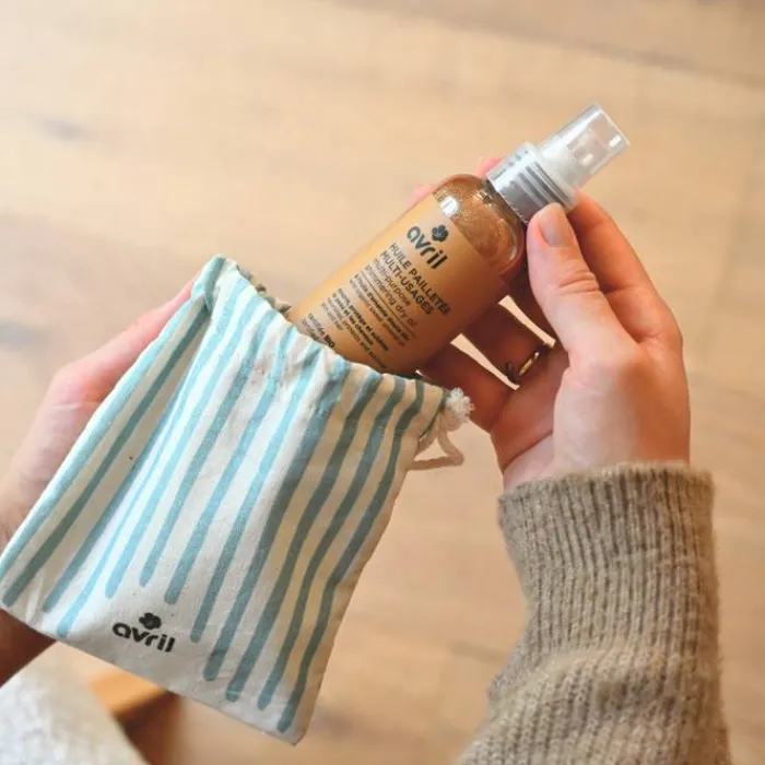 Clearance Avril Huile pailletée multi-usages