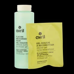 Outlet Avril Kit gel douche Poire en pastilles + flacon