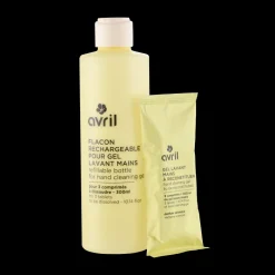 Avril Kit gel lavant mains en pastilles Verveine + flacon