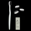 Discount Avril Kit manche vert + 3 têtes de brosse à dents - Poils medium