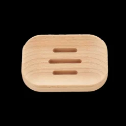 Discount Avril Porte-savon en bois de hêtre