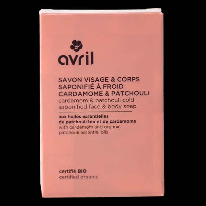 Clearance Avril Savon à froid visage & corps cardamome & patchouli