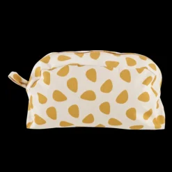 Best Avril Trousse en coton bio Jaune Grand format 27 x 18 cm